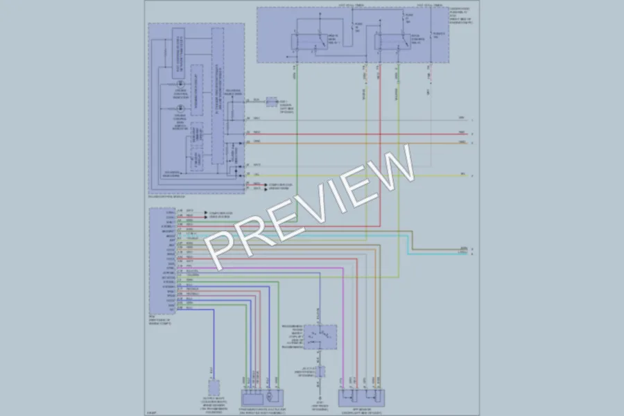 2009 Honda Pilot Cruise Control wiring diagram preview
