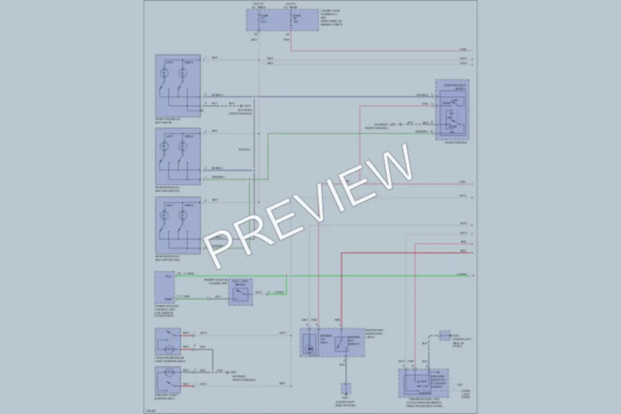 2009 Honda Pilot Interior Lights wiring diagram preview