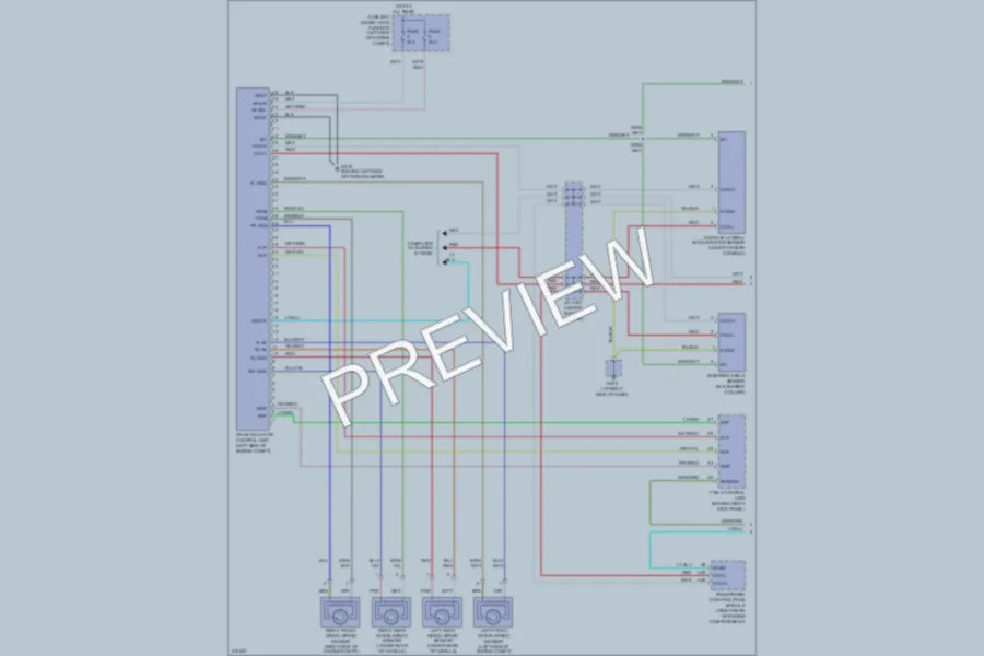 2009 Honda Ridgeline Anti Lock Brakes wiring diagram preview