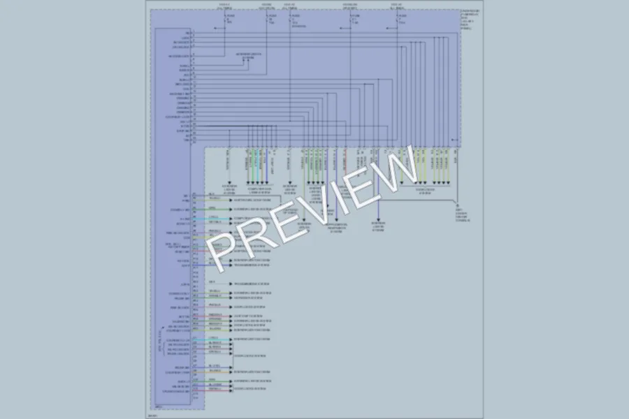 2009 Honda Ridgeline Body Control Modules wiring diagram preview