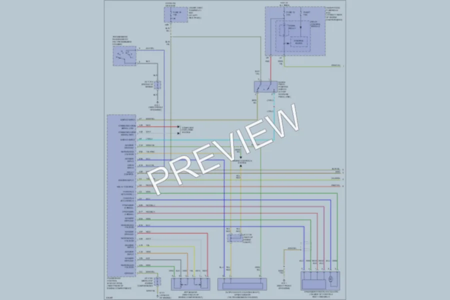 2009 Honda Ridgeline Cruise Control wiring diagram preview