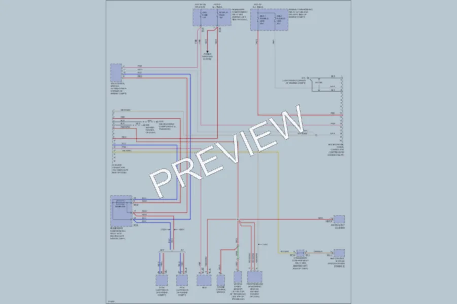 2009 Hyundai Accent Computer Data Lines wiring diagram preview