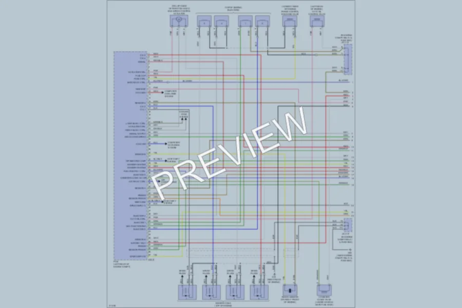 2009 Hyundai Accent Engine Performance wiring diagram preview