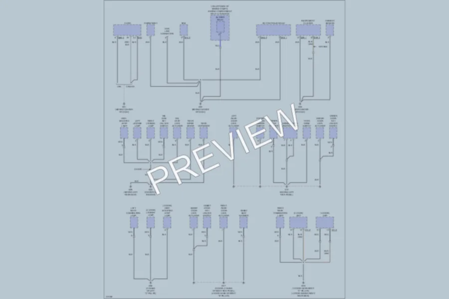 2009 Hyundai Accent Ground Distribution wiring diagram preview