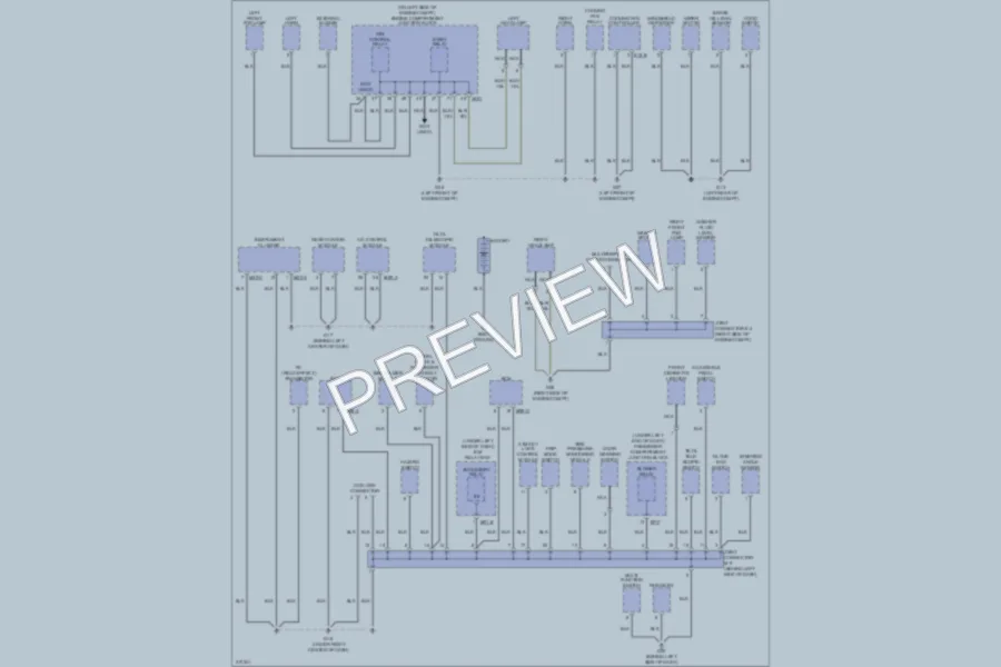 2009 Hyundai Azera Ground Distribution wiring diagram preview