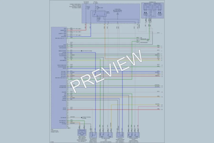 2009 Hyundai Elantra Engine Performance wiring diagram preview