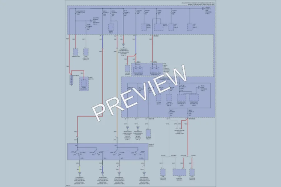 2009 Hyundai Elantra Power Distribution wiring diagram preview