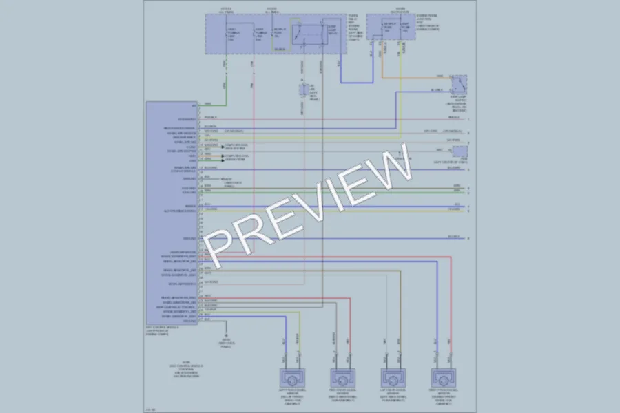 2009 Hyundai Genesis Anti Lock Brakes wiring diagram preview