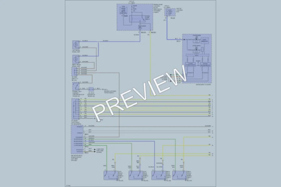 2009 Hyundai Genesis Interior Lights wiring diagram preview