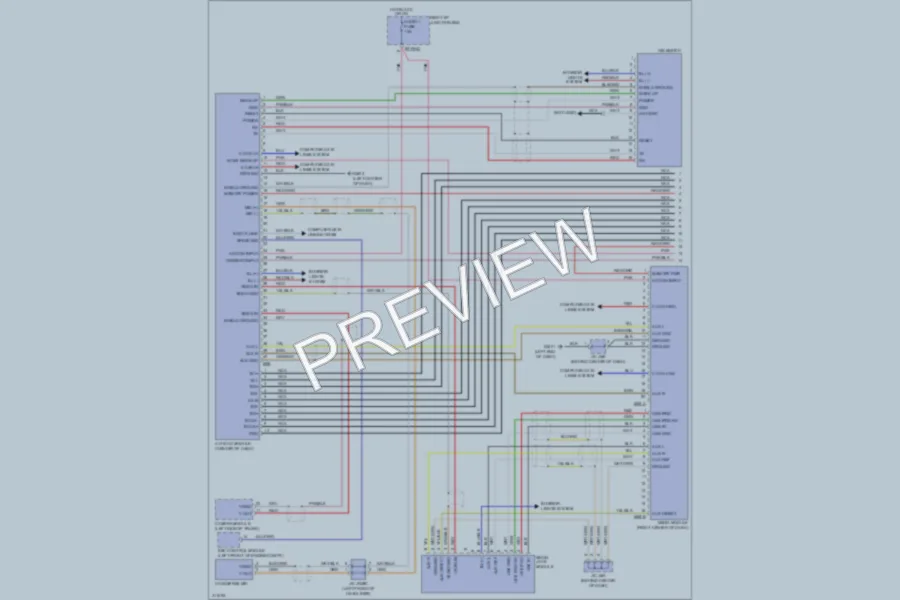 2009 Hyundai Genesis Radio wiring diagram preview