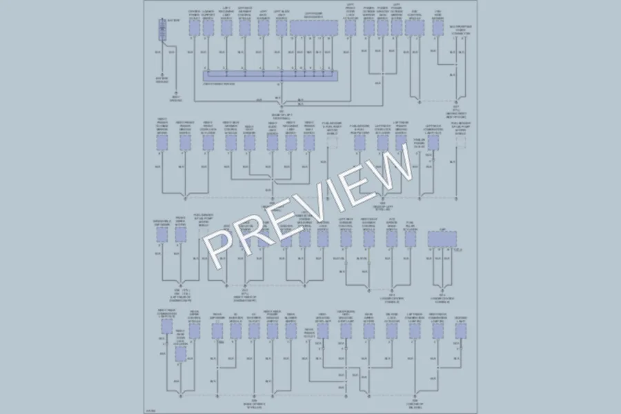 2009 Hyundai SantaFe Ground Distribution wiring diagram preview