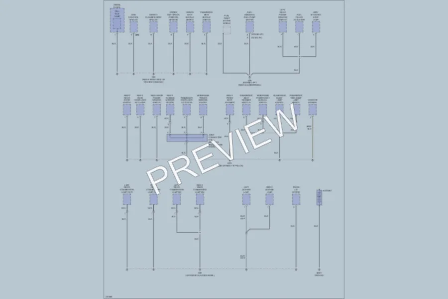 2009 Hyundai Sonata Ground Distribution wiring diagram preview