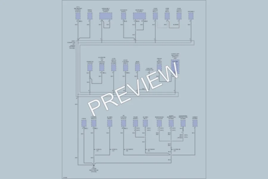 2009 Hyundai Tucson Ground Distribution wiring diagram preview