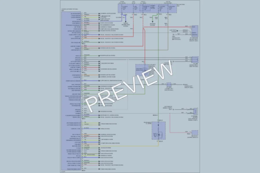 2009 Hyundai Veracruz Body Control Modules wiring diagram preview