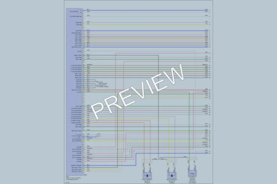 2009 Hyundai Veracruz Engine Performance wiring diagram preview