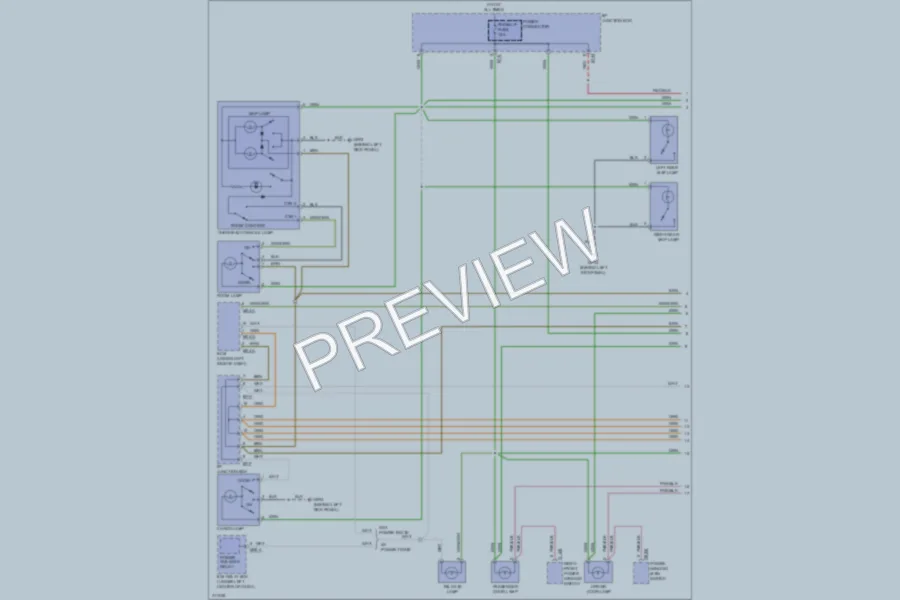 2009 Hyundai Veracruz Interior Lights wiring diagram preview