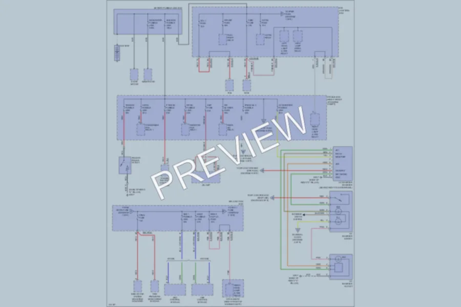 2009 Hyundai Veracruz Power Distribution wiring diagram preview