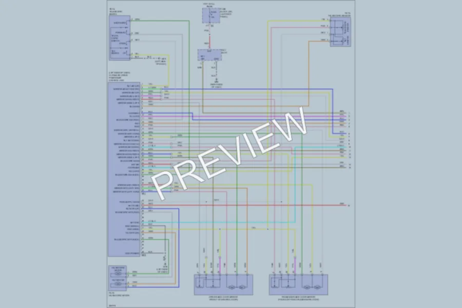 2009 Infiniti EX35 Memory Systems wiring diagram preview