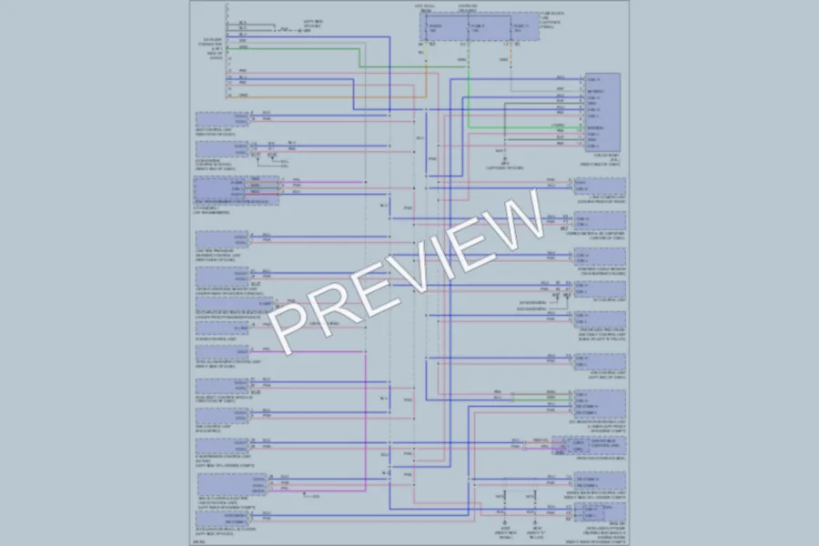 2009 Infiniti FX50 Computer Data Lines wiring diagram preview