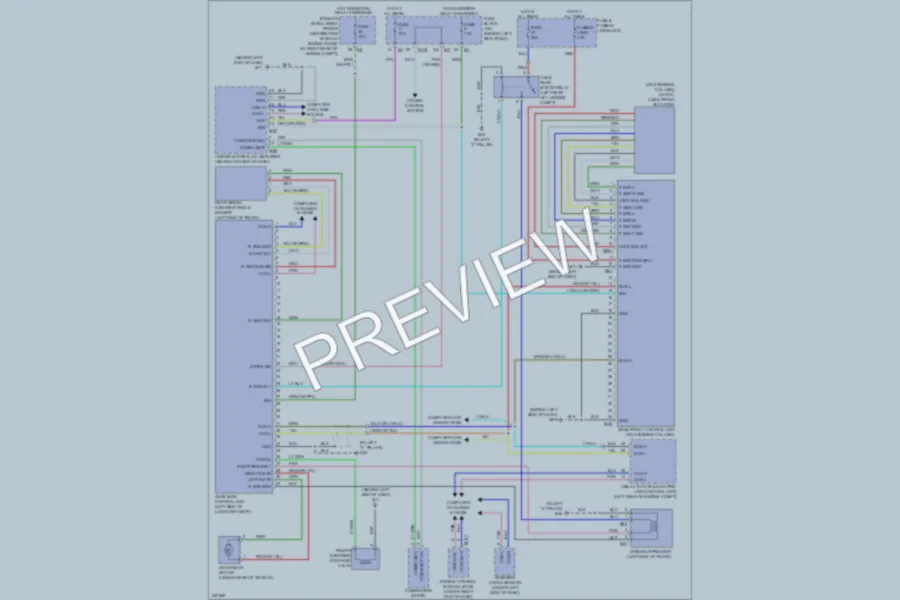 2009 Infiniti G37x Electronic Power Steering wiring diagram preview