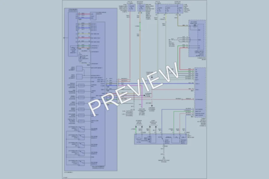 2009 Infiniti M35x Transmission wiring diagram preview