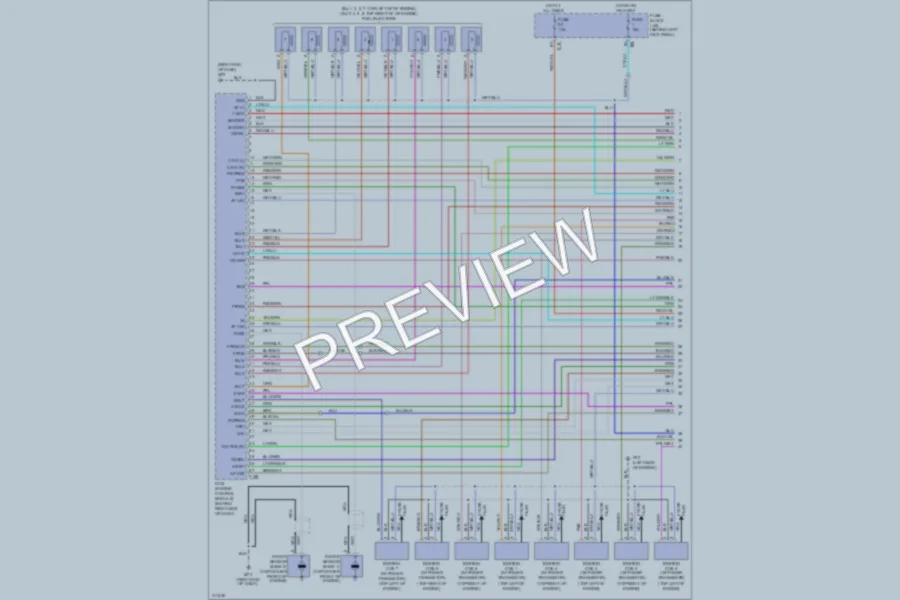 2009 Infiniti M45x Engine Performance wiring diagram preview