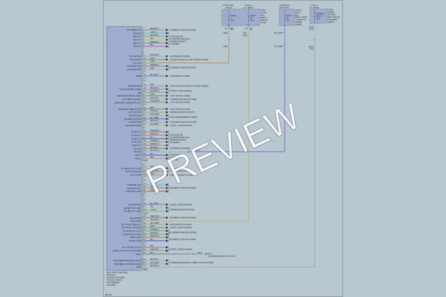 2009 Infiniti QX56 Body Control Modules wiring diagram preview