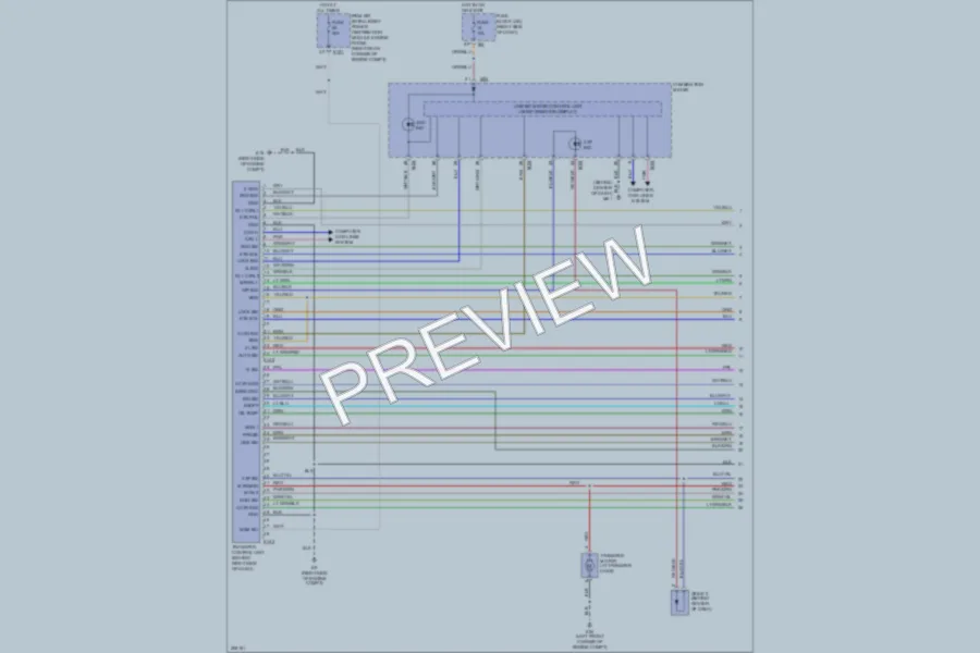 2009 Infiniti QX56 Transmission wiring diagram preview