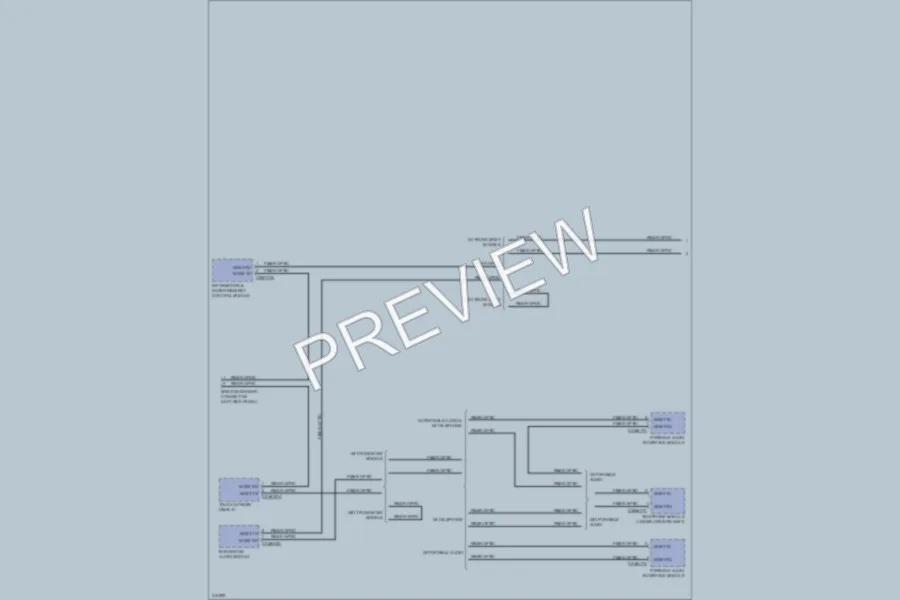 2009 Jaguar XF Computer Data Lines wiring diagram preview