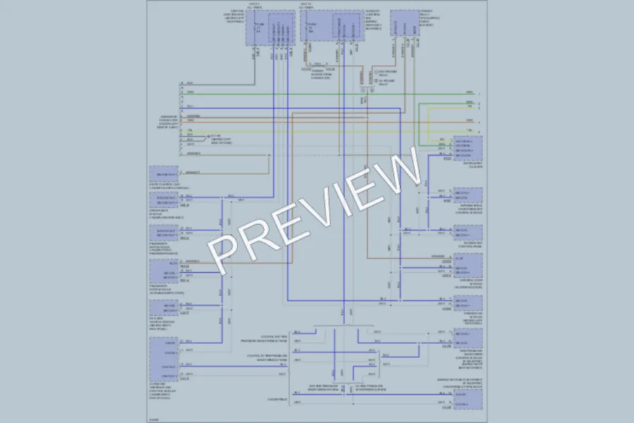 2009 Jaguar XK Computer Data Lines wiring diagram preview