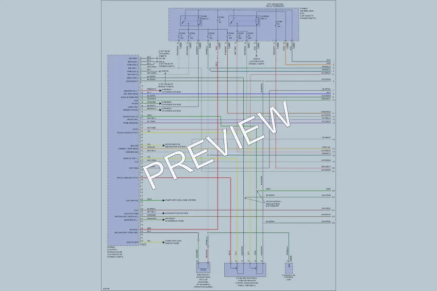 2009 Jaguar XK Engine Performance wiring diagram preview