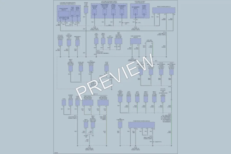 2009 Jeep Commander Ground Distribution wiring diagram preview