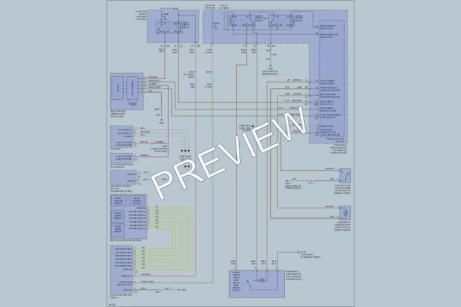 2009 Jeep Commander Wiper Washer wiring diagram preview