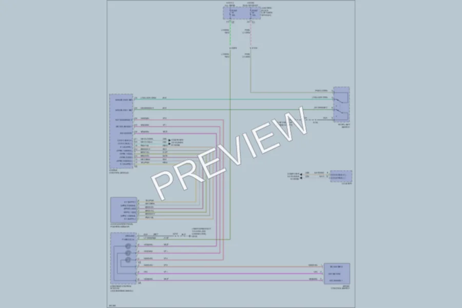 2009 Jeep GrandCherokee Cruise Control wiring diagram preview