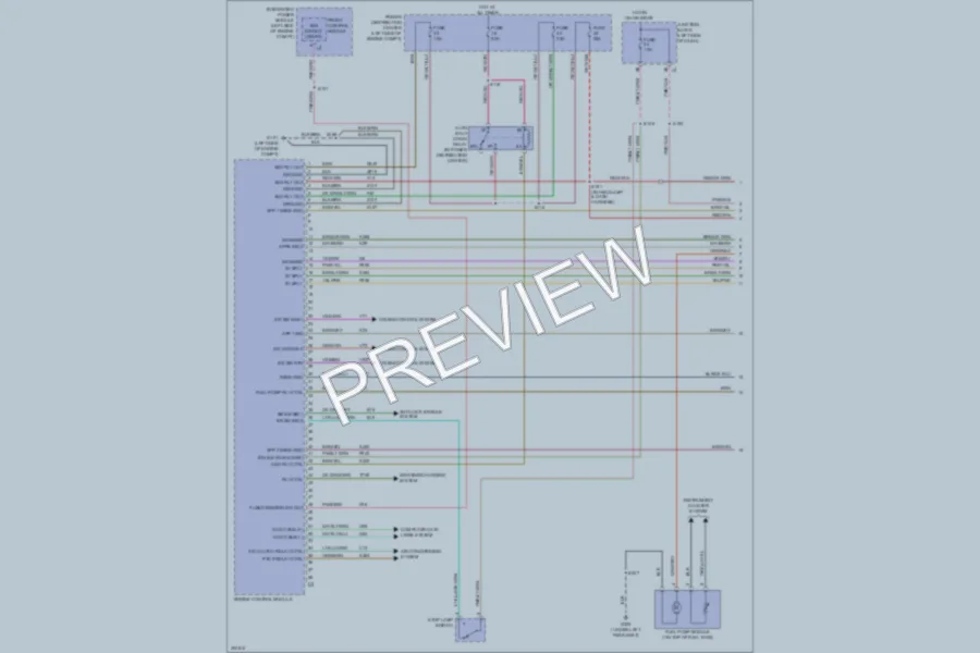 2009 Jeep GrandCherokee Engine Performance wiring diagram preview