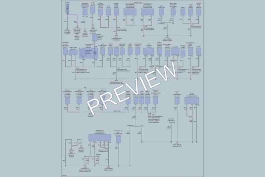 2009 Jeep GrandCherokee Ground Distribution wiring diagram preview