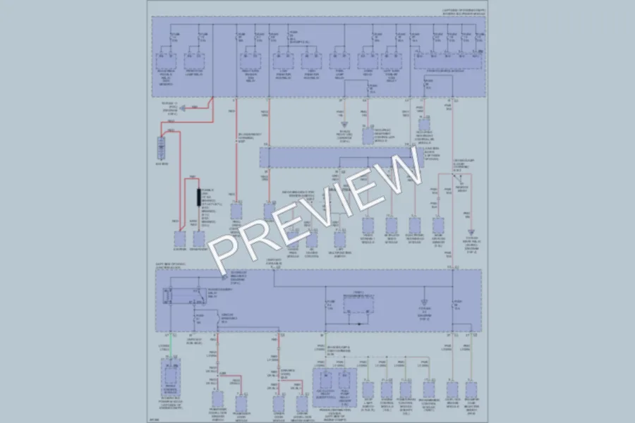 2009 Jeep GrandCherokee Power Distribution wiring diagram preview