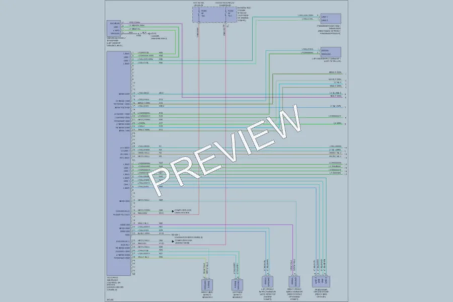 2009 Jeep GrandCherokee Supplemental Restraints wiring diagram preview