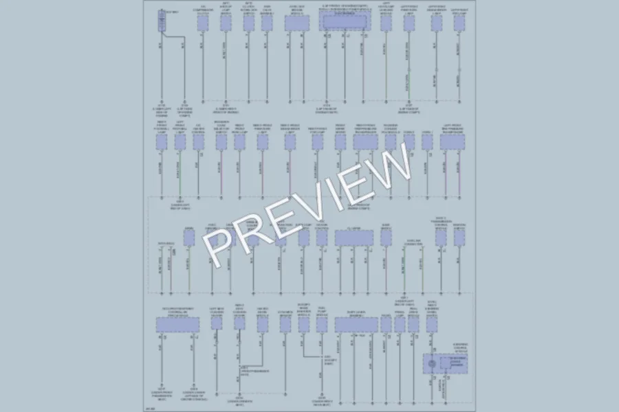 2009 Jeep Liberty Ground Distribution wiring diagram preview
