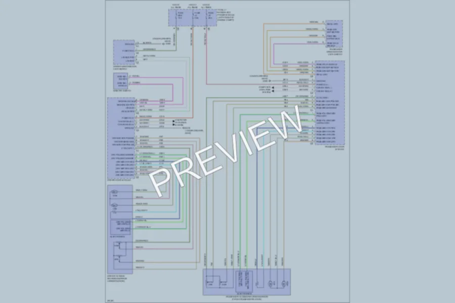 2009 Jeep Liberty Memory Systems wiring diagram preview