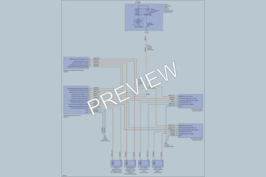 2009 Jeep Liberty Power Windows wiring diagram preview