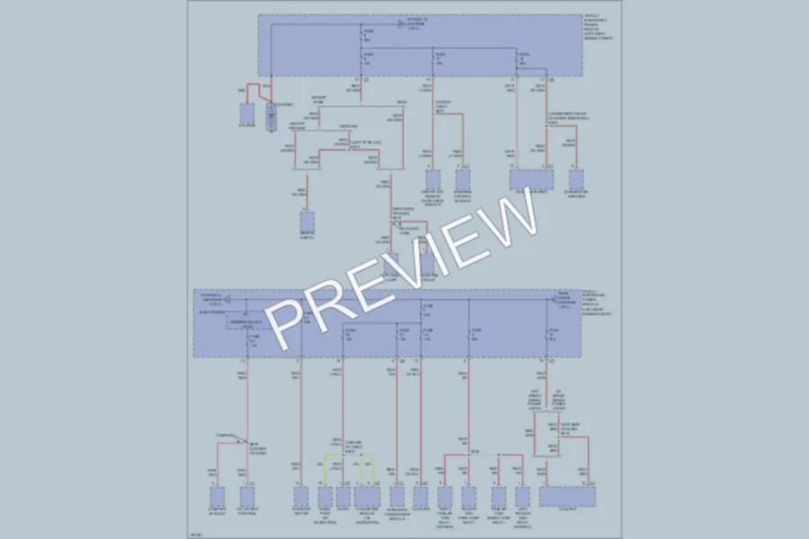 2009 Jeep Patriot Power Distribution wiring diagram preview