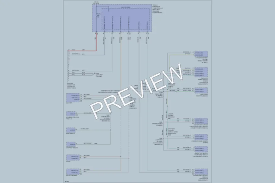 2009 Jeep Wrangler Computer Data Lines wiring diagram preview
