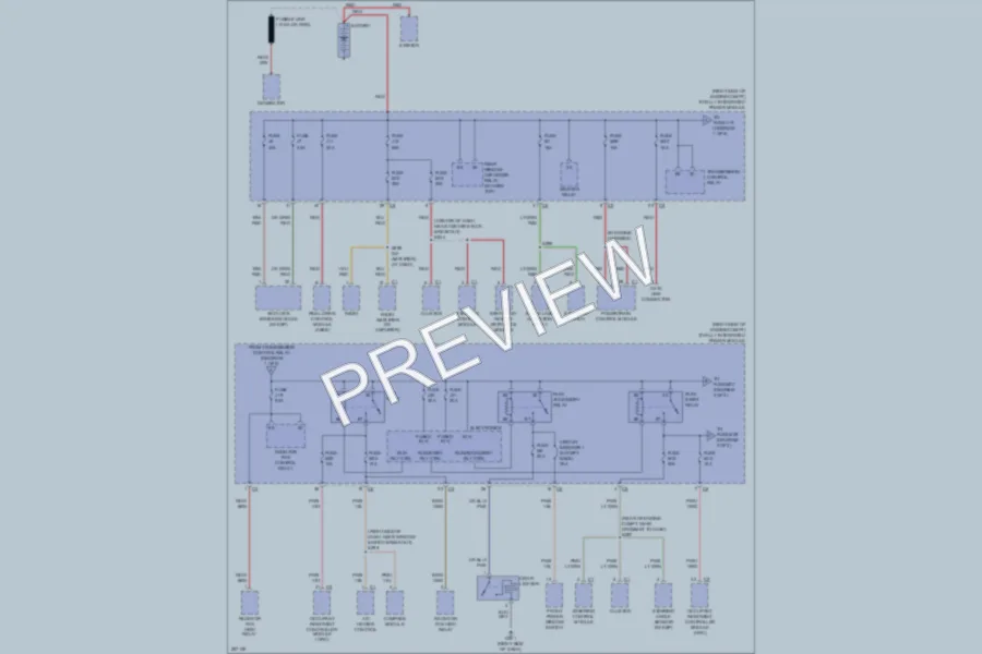 2009 Jeep Wrangler Power Distribution wiring diagram preview