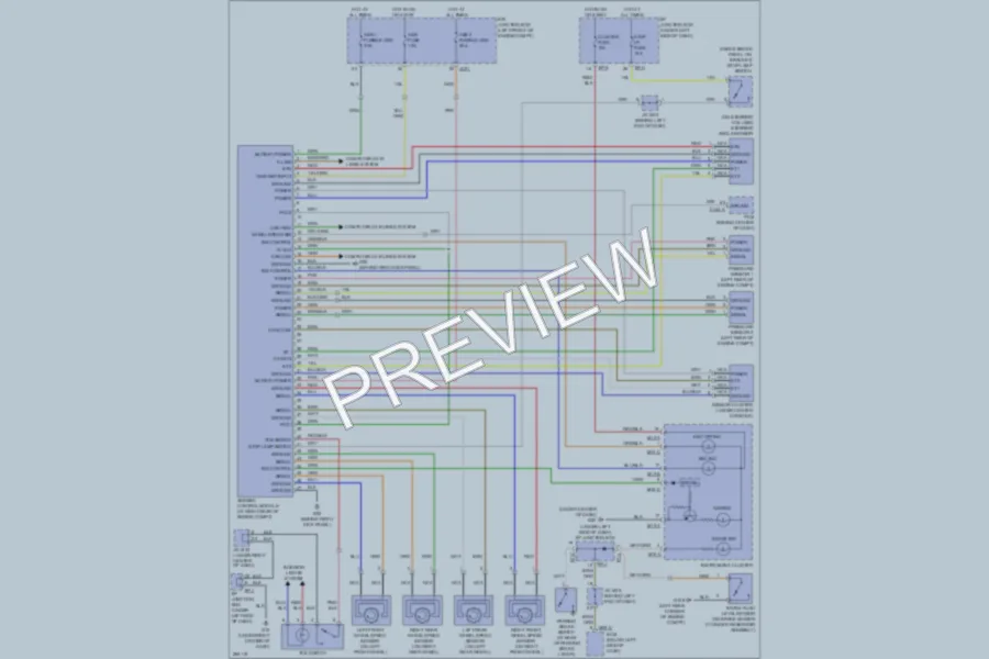 2009 Kia Amanti Anti Lock Brakes wiring diagram preview