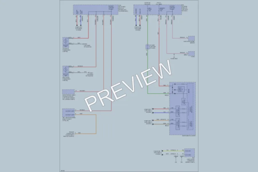 2009 Kia Borrego Exterior Lights wiring diagram preview