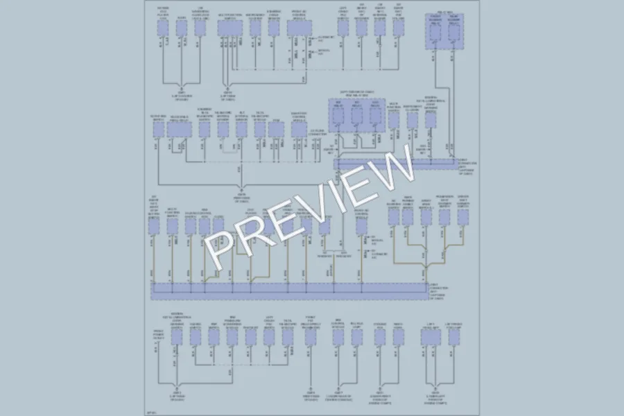 2009 Kia Borrego Ground Distribution wiring diagram preview