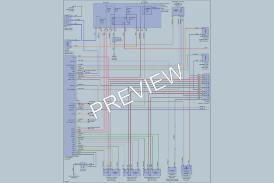 2009 Kia Optima Air Conditioning wiring diagram preview
