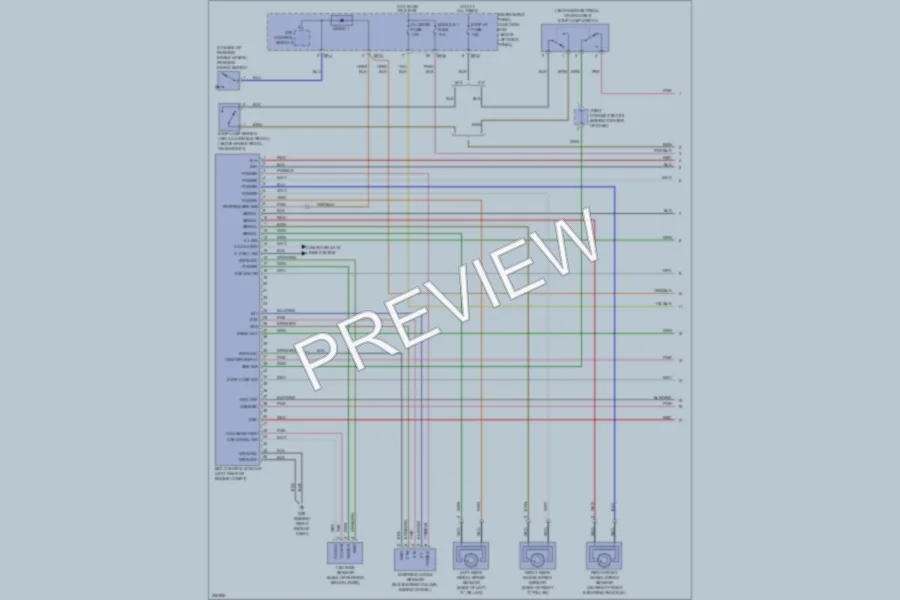 2009 Kia Optima Anti Lock Brakes wiring diagram preview