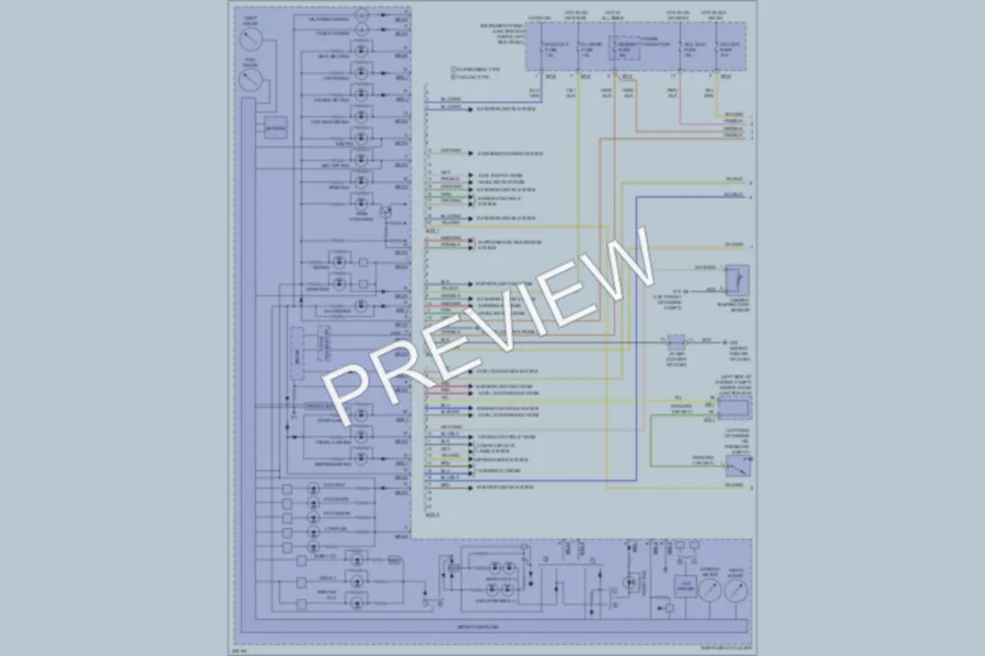 2009 Kia Optima Instrument Cluster wiring diagram preview